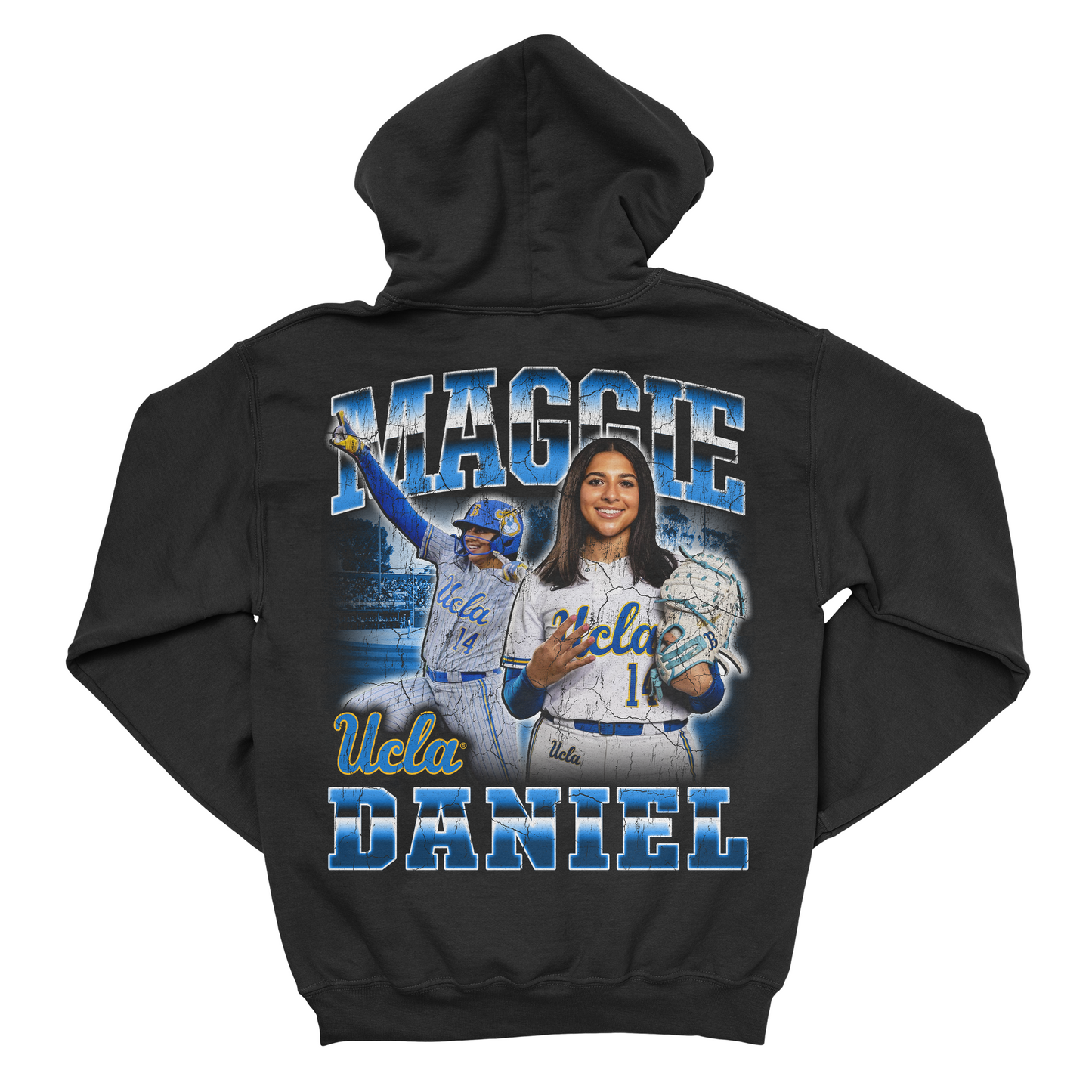 EXCLUSIVE RELEASE: Maggie Daniel 90's Graphic Black Hoodie