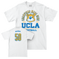 UCLA Football White Arch Comfort Colors Tee - Dovid Magna