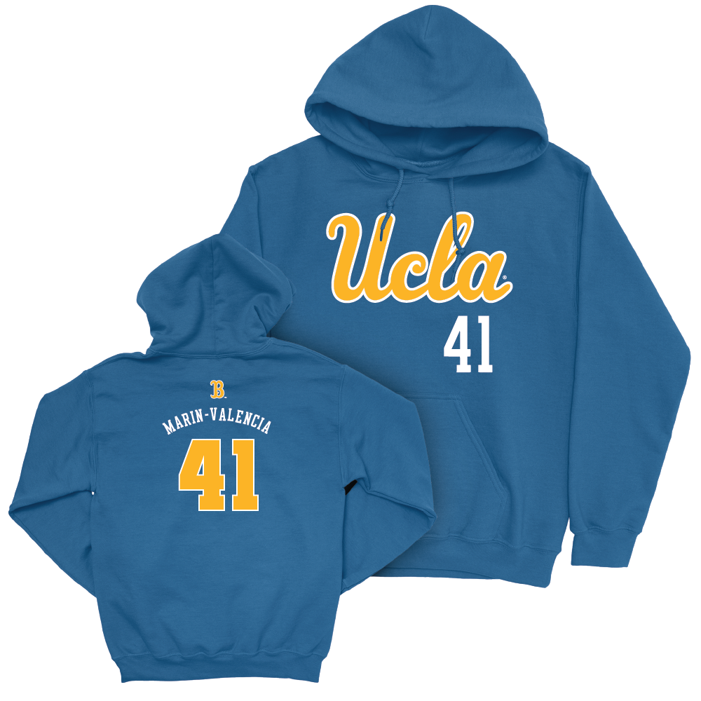 UCLA Women's Soccer Blue Script Hoodie   - Bridgette Marin-Valencia