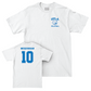 UCLA Men's Volleyball White Smiley Joe Comfort Colors Tee  - Sean McQuiggan