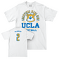 UCLA Football White Arch Comfort Colors Tee  - Oluwafemi Oladejo