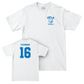 UCLA Baseball White Smiley Joe Comfort Colors Tee   - Jack O’Connor