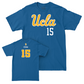 UCLA Football Blue Script Tee  - Braden Pegan