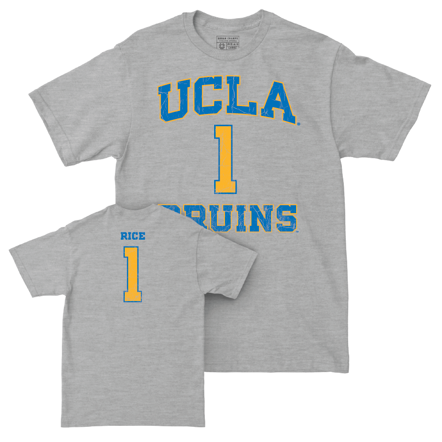 UCLA Women's Basketball Sport Grey Player Tee  - Kiki Rice