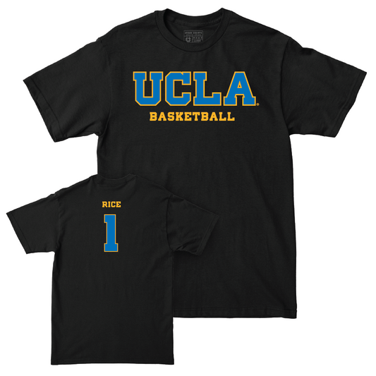 UCLA Women's Basketball Black Wordmark Tee  - Kiki Rice