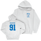 UCLA Football White Smiley Joe Hoodie  - Brody Richter