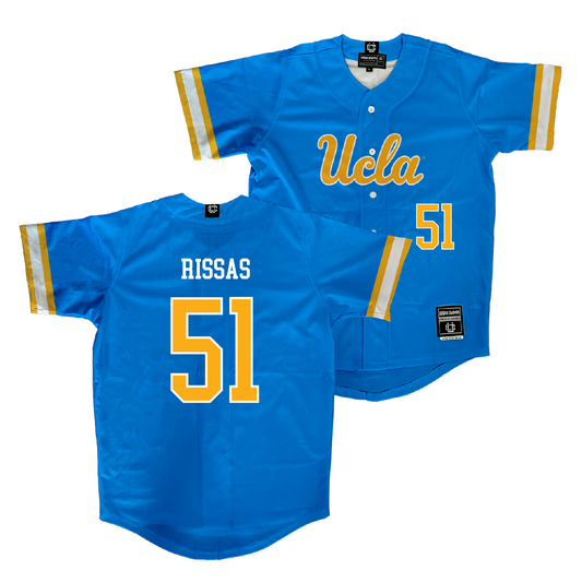 UCLA Baseball Blue Jersey  - Ryan Rissas