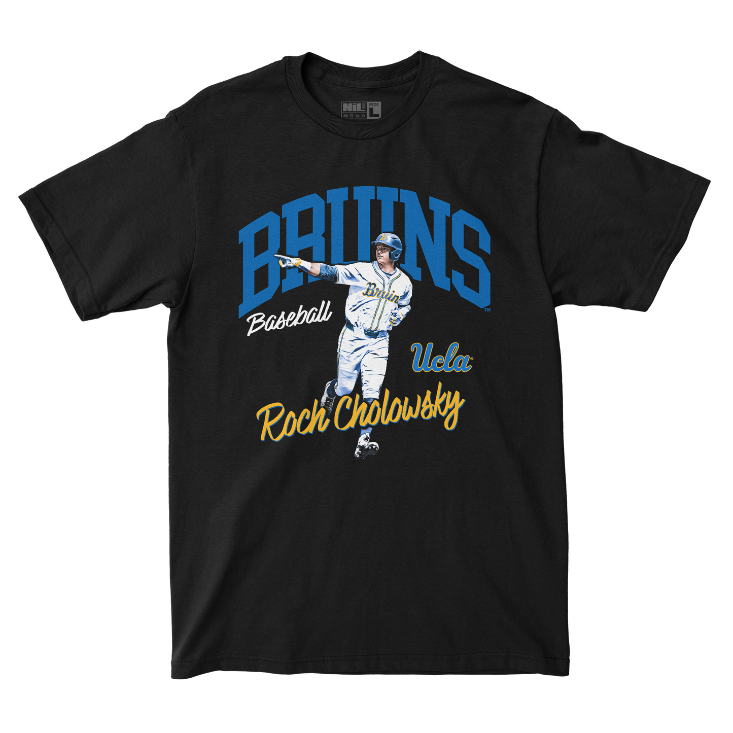 EXCLUSIVE RELEASE: Roch Cholowsky Illustrated Black Tee