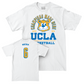 UCLA Women's Basketball White Arch Comfort Colors Tee   - Zania Socka