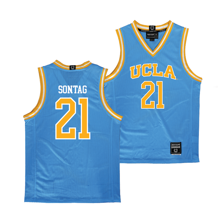UCLA Women's Basketball Blue Jersey - Lina Sontag