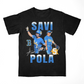 EXCLUSIVE RELEASE: Savannah Pola 90's Graphic Black Tee