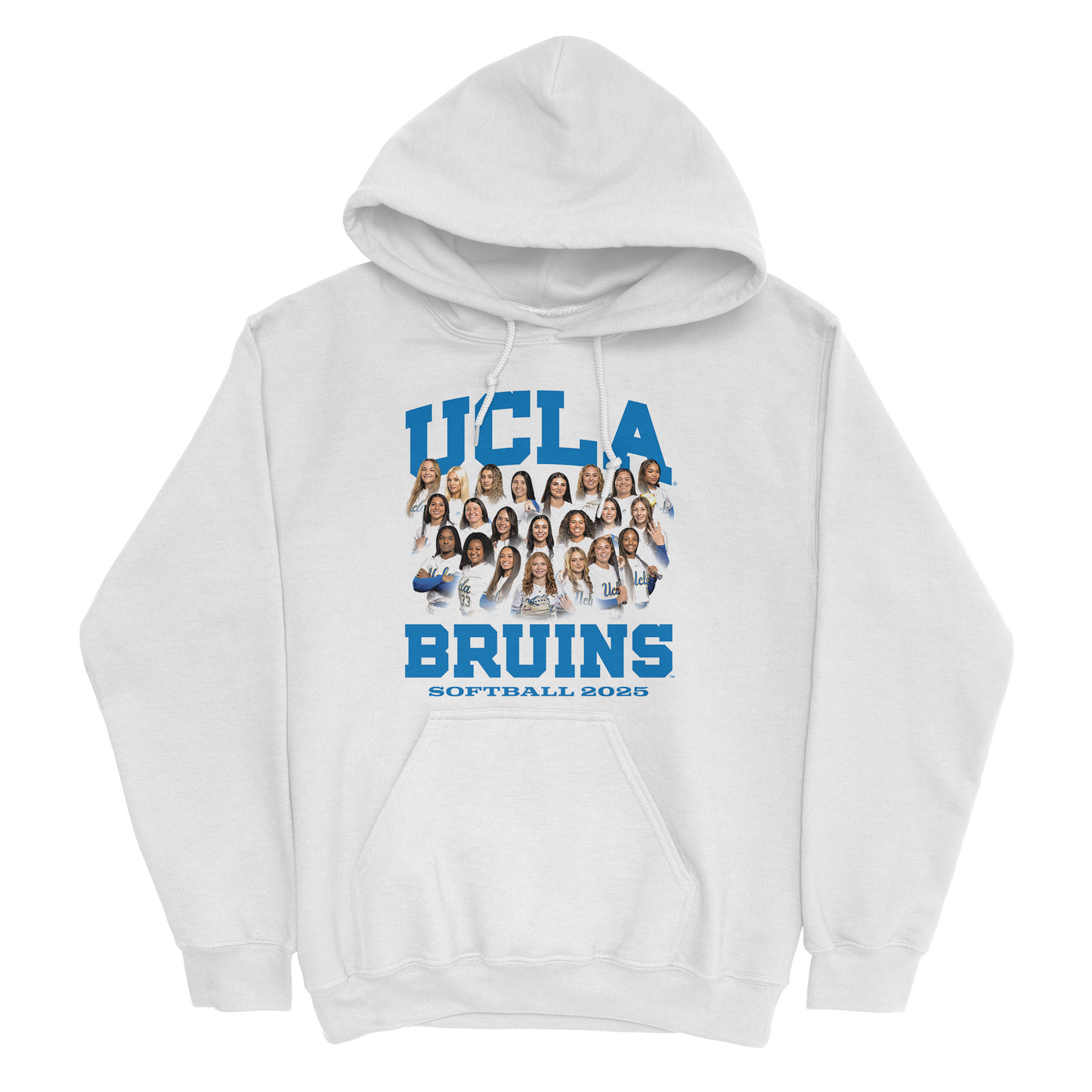 EXCLUSIVE RELEASE: 2025 Softball Team White Hoodie