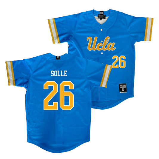 UCLA Baseball Blue Jersey  - Rex Solle