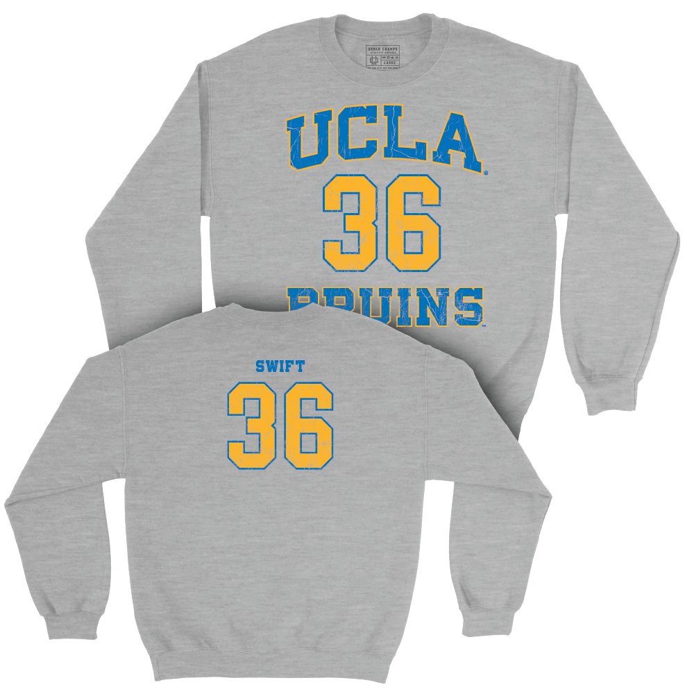 UCLA Football Sport Grey Player Crew  - Joshua Swift