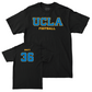 UCLA Football Black Wordmark Tee  - Joshua Swift