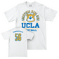 UCLA Football White Arch Comfort Colors Tee  - Tavake Tuikolovatu
