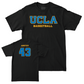 UCLA Women's Basketball Black Wordmark Tee - Izzy Anstey Small