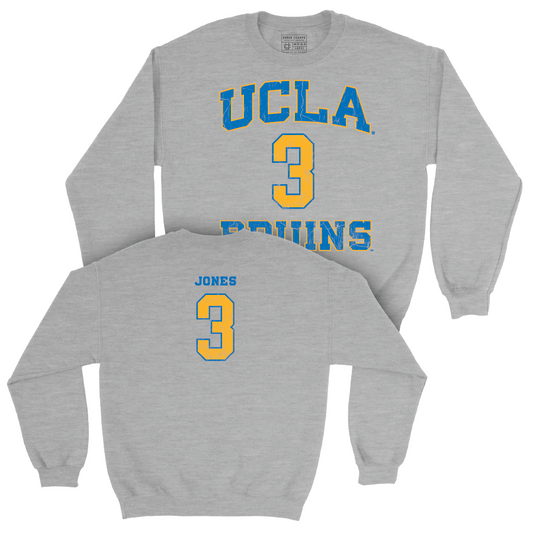 UCLA Women's Basketball Sport Grey Player Crew - Londynn Jones Small