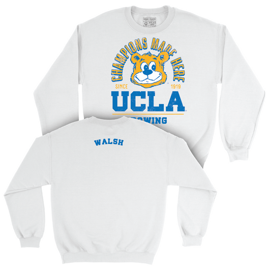 UCLA Women's Rowing White Arch Crew  - Nellie Walsh