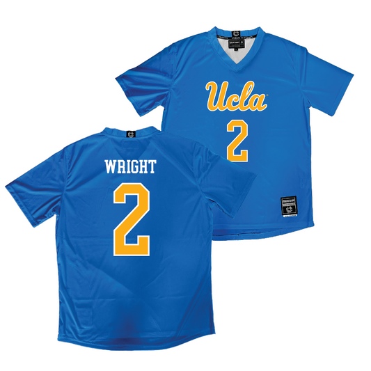 UCLA Men's Soccer Blue Jersey  - Tre Wright