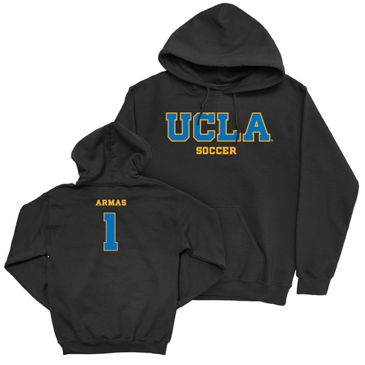 UCLA Women's Soccer Black Wordmark Hoodie   - Layla Armas