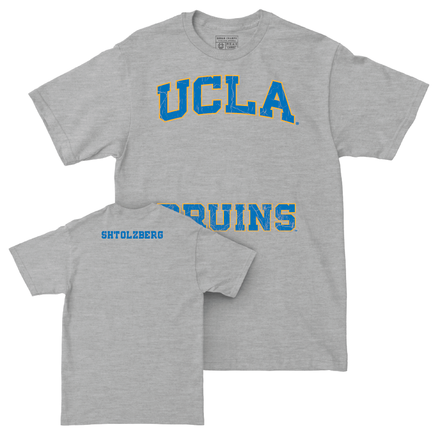 UCLA Women's Swim & Dive Sport Grey Player Tee  - Maya Shtolzberg