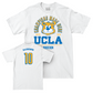 UCLA Men's Soccer White Arch Comfort Colors Tee  - Sveinn Hauksson