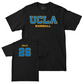 UCLA Baseball Black Wordmark Tee  - Rex Solle