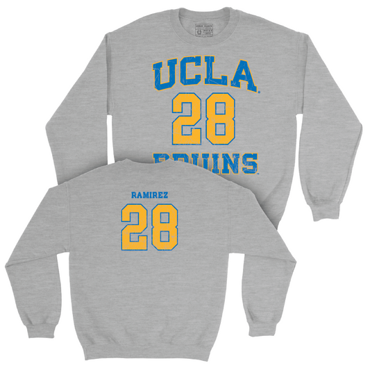 UCLA Softball Sport Grey Player Crew  - Alexis Ramirez