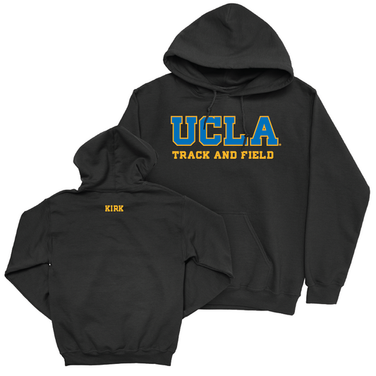 UCLA Men's Track & Field Black Wordmark Hoodie     - Benjamin Kirk