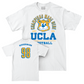 UCLA Football White Arch Comfort Colors Tee  - Luke Schuermann