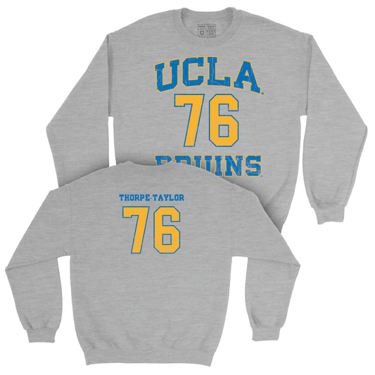 UCLA Football Sport Grey Player Crew  - Marquise Thorpe-Taylor