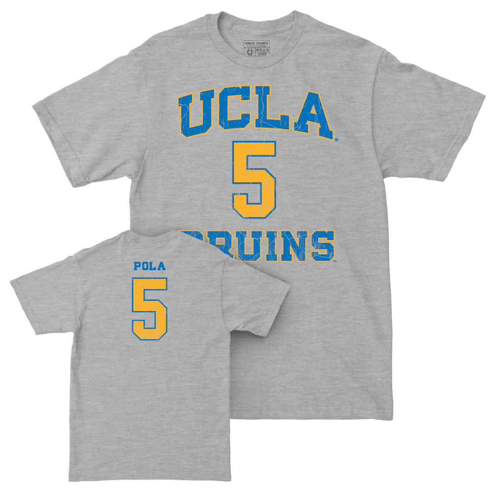 UCLA Softball Sport Grey Player Tee  - Savannah Pola