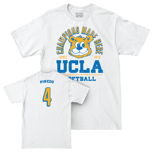 UCLA Softball White Arch Comfort Colors Tee  - Rylee Pinedo