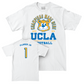 UCLA Football White Arch Comfort Colors Tee  - Rico Flores Jr