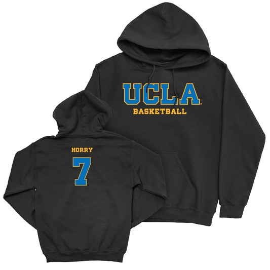 UCLA Men's Basketball Black Wordmark Hoodie  - Christian Horry