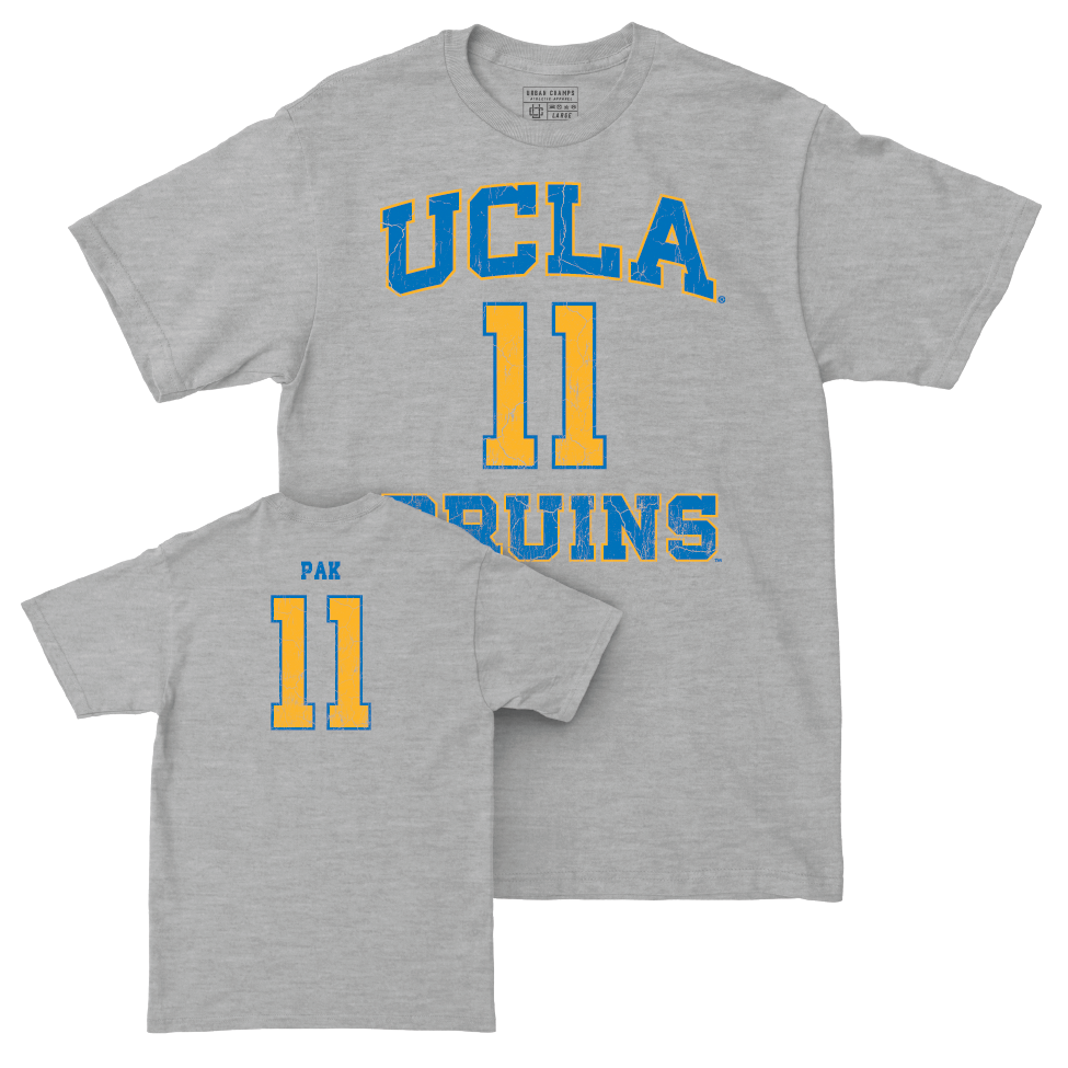 UCLA Women's Volleyball Sport Grey Player Tee  - Audrey Pak