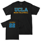 UCLA Women's Beach Volleyball Black Wordmark Tee   - Tessa Van Winkle