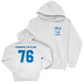 UCLA Football White Smiley Joe Hoodie  - Marquise Thorpe-Taylor